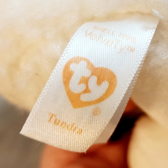 TY TUNDRA WHITE Bengal TIGER SMALL PLUSH Stuffed ANIMAL 100% VelveTY 2020 EUC - Picture 8 of 10